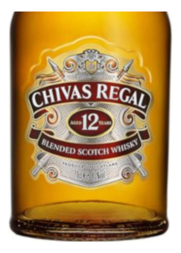 Chivas Regal 12 Años Scotch Irlanda 750 mL pack x 3 u