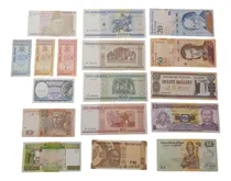 Comprar Combo 17 Billetes De Coleccion Internacionales Sin Circular