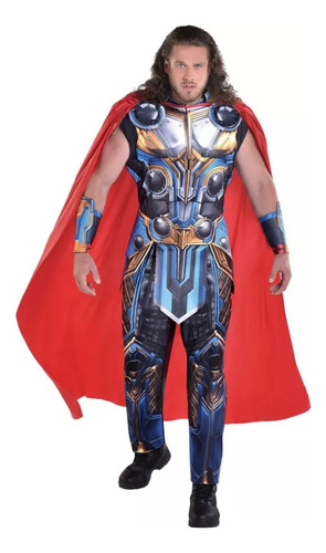 Disfraz De Thor Hombre Talla Estandar