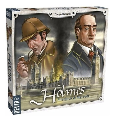 Holmes Sherlock & Mycroft - Jogo Devir - Pronta Entrega