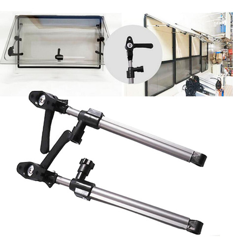 2x Varillas De Soporte Para Ventana Rv, Puntal De Elevación