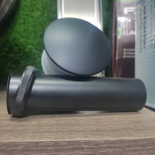 Desague P/lavamanos Sin Rebose Acero Inox. Negro Manytiles