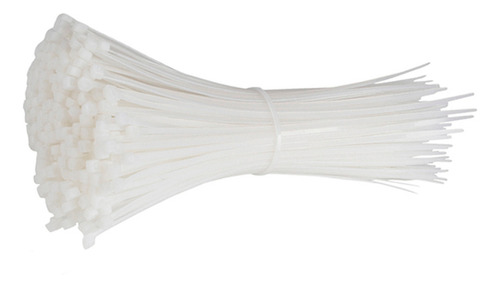 Abraçadeira De Nylon Enforca Gato 100mm X 4,8mm 100un Branco