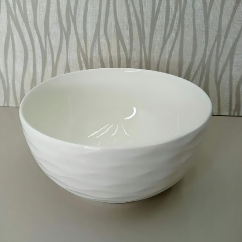 20 Tigelas De Porcelana Branca Lyor 400ml Para Restaurante B