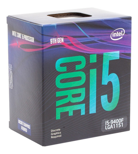 Processador Intel Core I5 9400f 2.9ghz 9mb Lga1151 9ªgeração