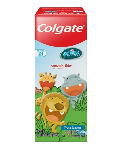 Gel Dental Colgate My First Sin Flour 40 Ml