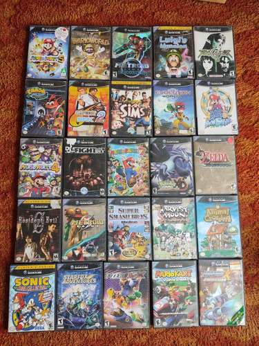 Lote De Juegos Nintendo Gamecube Smash Zelda Pokemon Mario (Usado)