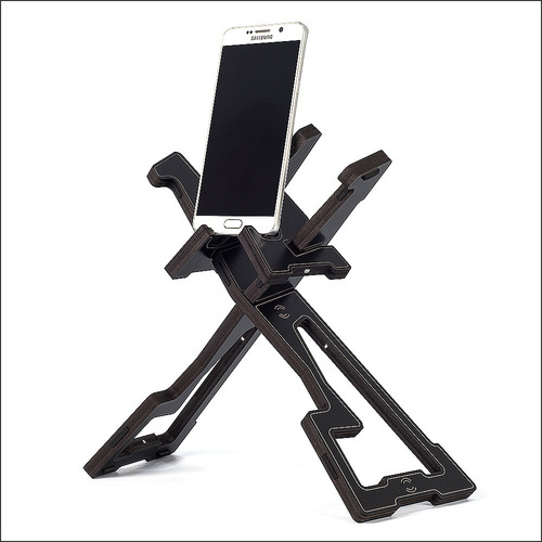 Imagen 4 de 9 de 3 En 1 Soporte Notebook + Porta Celular + Pie De Streaming