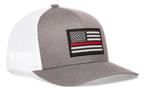 Haka Delgada Red Line American Flag Trucker Sombrero Para Y