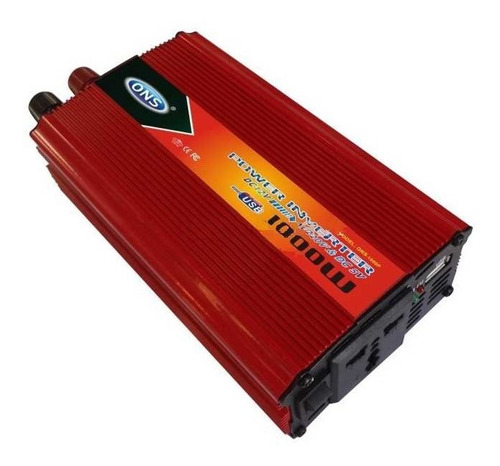 Inversor Voltaje Auto Corriente Panel 12v / 220v Usb 1000w