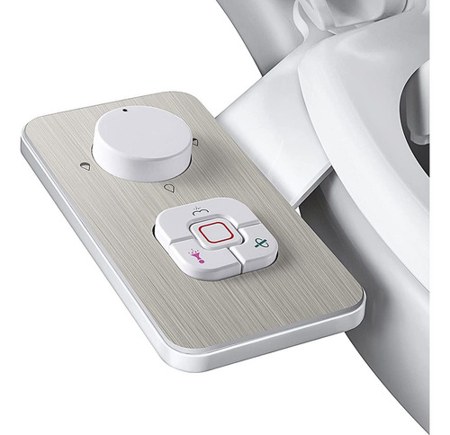 Bidet Adaptable Para Inodoro Samodra Serie 6 - Niquel