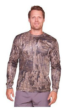 Realtree Men's Essential Camo Lightweight Performance Lo Ssb