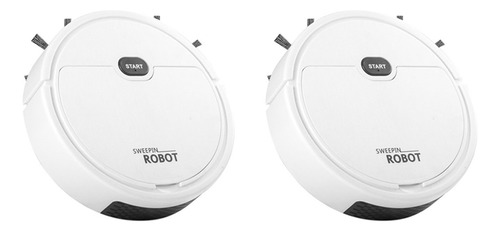 2 Robots Limpiadores Automáticos, 3 En 1, Smart Wireless Swe