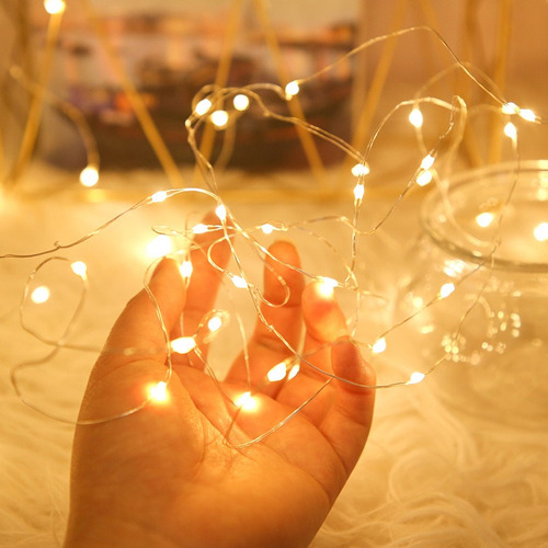 Serie De Cortinas De Luz De 40led Para Fiestas De Navidad 4m