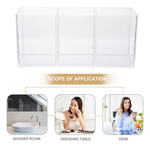 Lápiz De Tubo De Almacenamiento Acrílico Liner Storage Drawe
