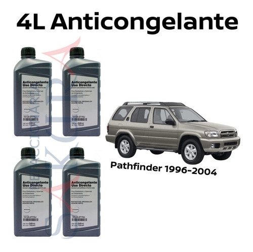 Anticongelante Refrigerante 4l Pathfinder 1998