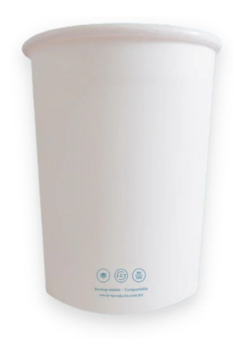 Vasos Térmico Desechable Biodegradable 20 Oz 1000 Pzs