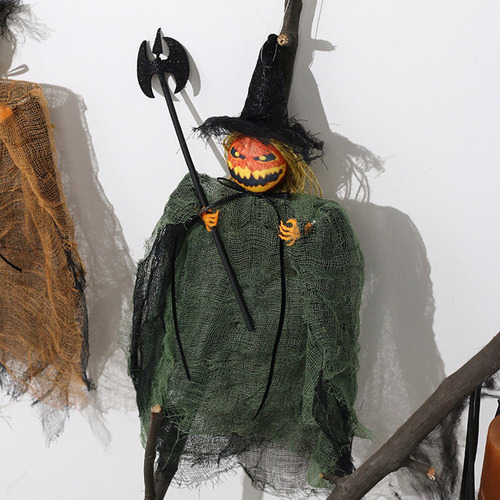 Juguetes Colgantes De Muñeca De Calabaza De Verde