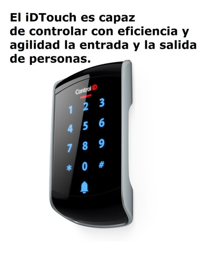 Imagen 5 de 9 de Control De Acceso Autónomo Clave Y Tarjeta Rfid Control Id