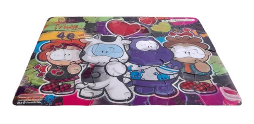 Rompecabezas Lenticular De Cowco Best Friends 4 Ever 24 Pzas (Usado)