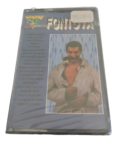 Cassette  Fontova  20 Exitos                    Supercultura