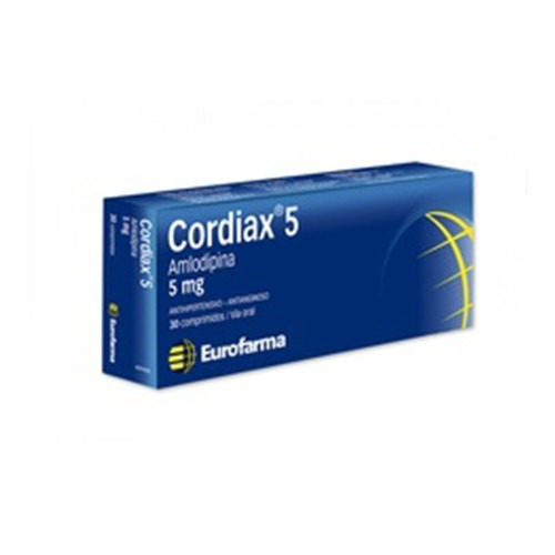 Cordiax  5  Mg  X 30 Comprimidos
