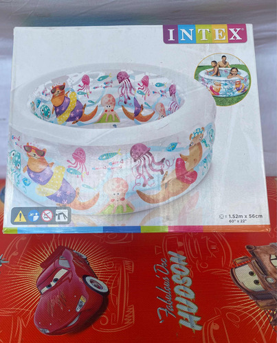 Piscina Inflables Dibujos 58480=1.52mx56cm 01063023 Nuevas