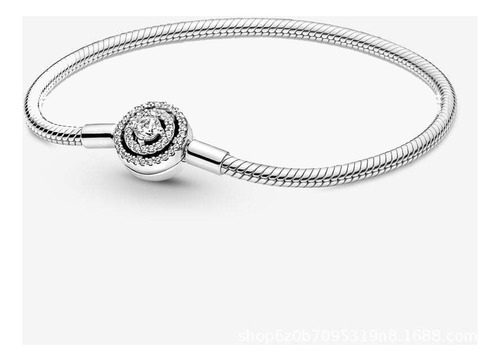Cn 2 Pcs Pulsera Creatividad Plata Alta Calidad Regalo
