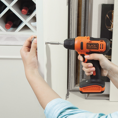 Furadeira Parafusadeira 3/8 Vvr 13 Acess. Black+decker Ld12s