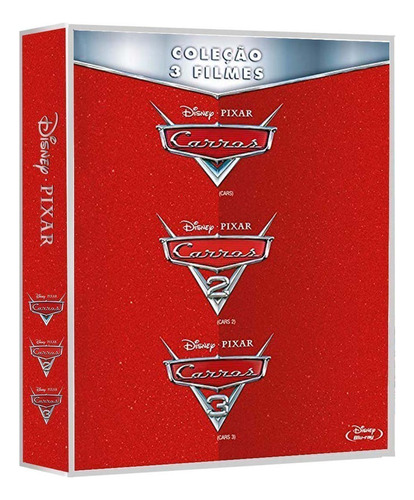 Dvd Carros Trilogia 3 Dvd
