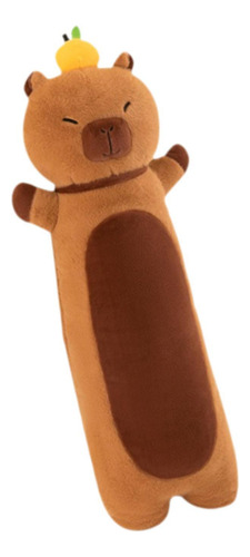 Soft Lujoso Capybara Doll Capybara Animal Relleno Long 70 Cm