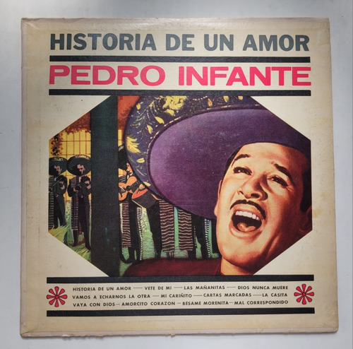 Pedro Infante Historia De Un Amor Disco Vinilo Lp ]]] 