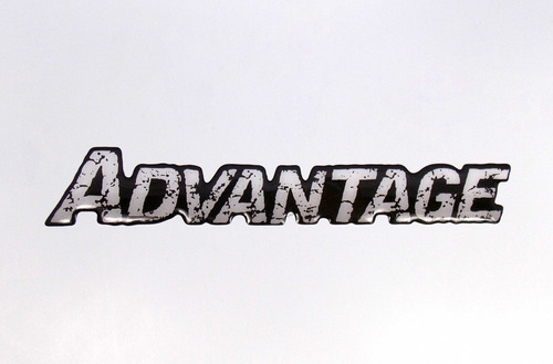 Emblema Adesivo Advantage Blazer S10 Resinado Bar004 Frete Grátis Fgc