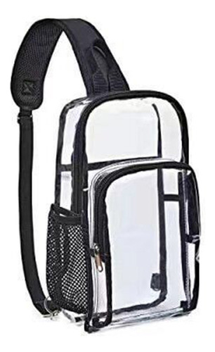 Bolsa Transparente Tipo Bandolera, Bolsa Transparente Aproba