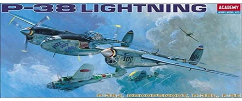 Academy P-38 Lightning (j, Droopsnoot, Pathfinder, Recon), N