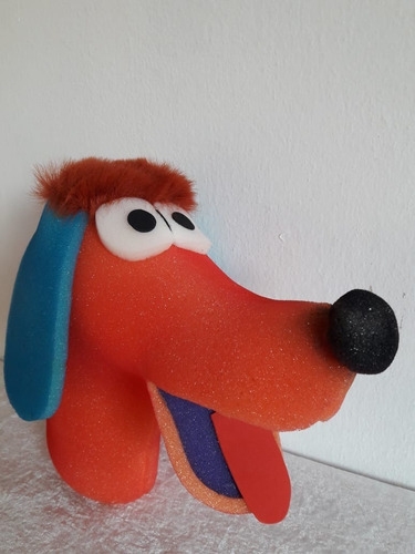 Titeres Perro Manopla De Goma Espuma Colores En Fuga Kids