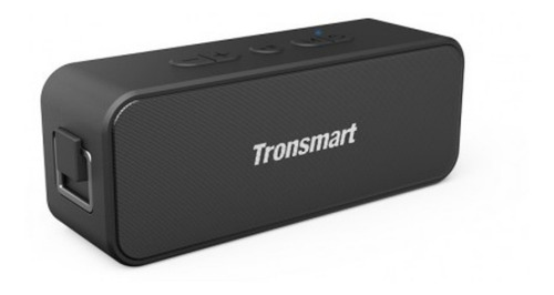 Parlante Tronsmart Tronsmart T2 Plus actualizado t2 plus actualizado portátil con bluetooth waterproof negro 220V