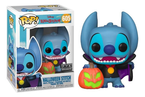 Funko Pop! Disney Stitch #605 Halloween Stitch Fye Eclusive