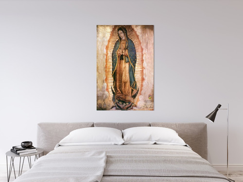 Cuadro Virgen Guadalupe Copia Fiel Pintura Original 60x90