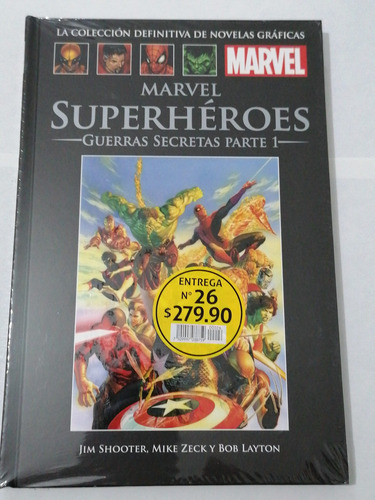 Marvel Salvat #26 Guerras Secretas Parte 1 En Español.