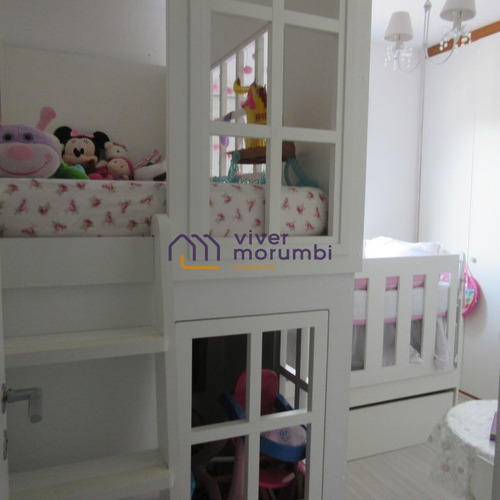 Imagem 4 de 15 de Lindo Apartamento! Bem Iluminado E Muito Verde! Morumbi - Nm2324