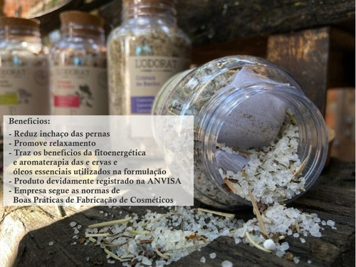 Cristais De Banho - Camomila Lavanda E Laranja Doce - 350 G