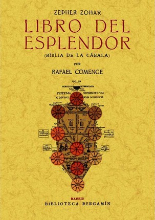 Zepher Zohar Libro Del Esplendor  Biblia De La Cabala