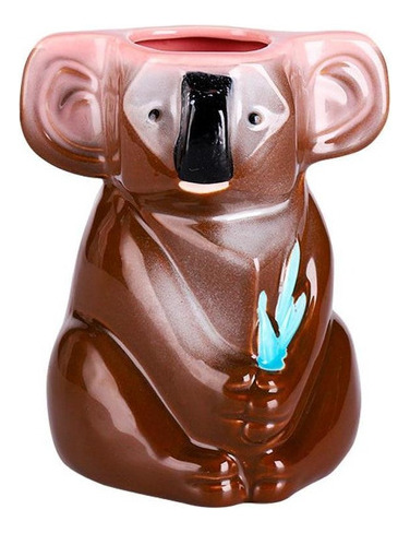 Taza Coleccionable Cute Tiki Mugs Con Diseño De Koala, 500 M