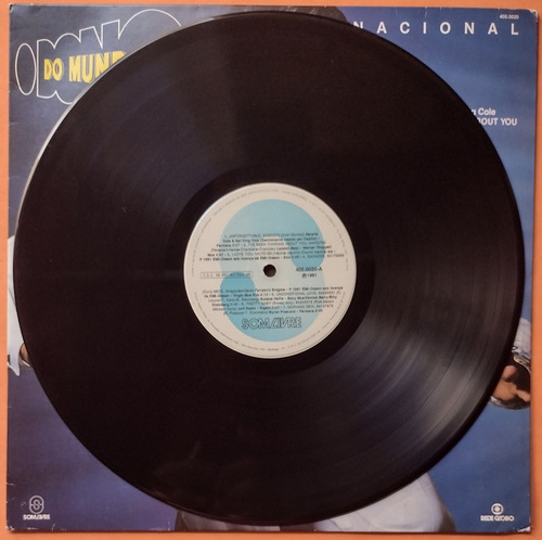 Lp O Dono Do Mundo 1991 Rick Astley C+c Music Factory Vinil (Usado)