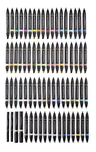 Prismacolor 3722 Premier Double-Ended Art Markers, Fine and Chisel