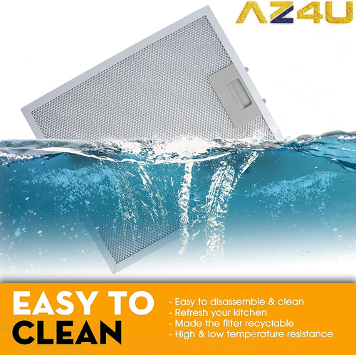 2 X W101699961a Range Hood Grease Filter Reemplaza 8190858 W