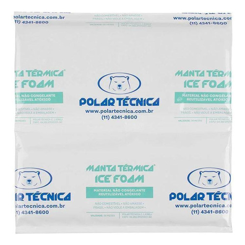 Manta Térmica 2 Lâminas 1cm Kit 2 Unidades - Ice Foam