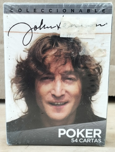 Baraja Poker 54 Cartas John Lennon 