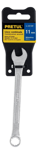 Llave Mixta Combinada 11 Mm X 150 Mm De Largo, Pretul